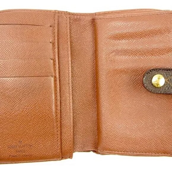 Louis Vuitton Wallet Purse Monogram Brown Woman unisex Authentic - Picture 8 of 11
